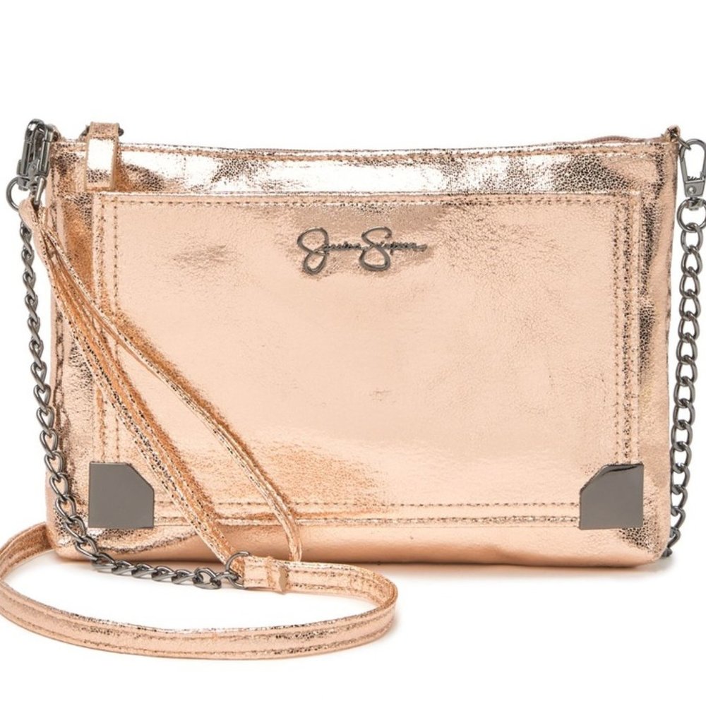Jessica Simpson Crossbody Bag - Metallic